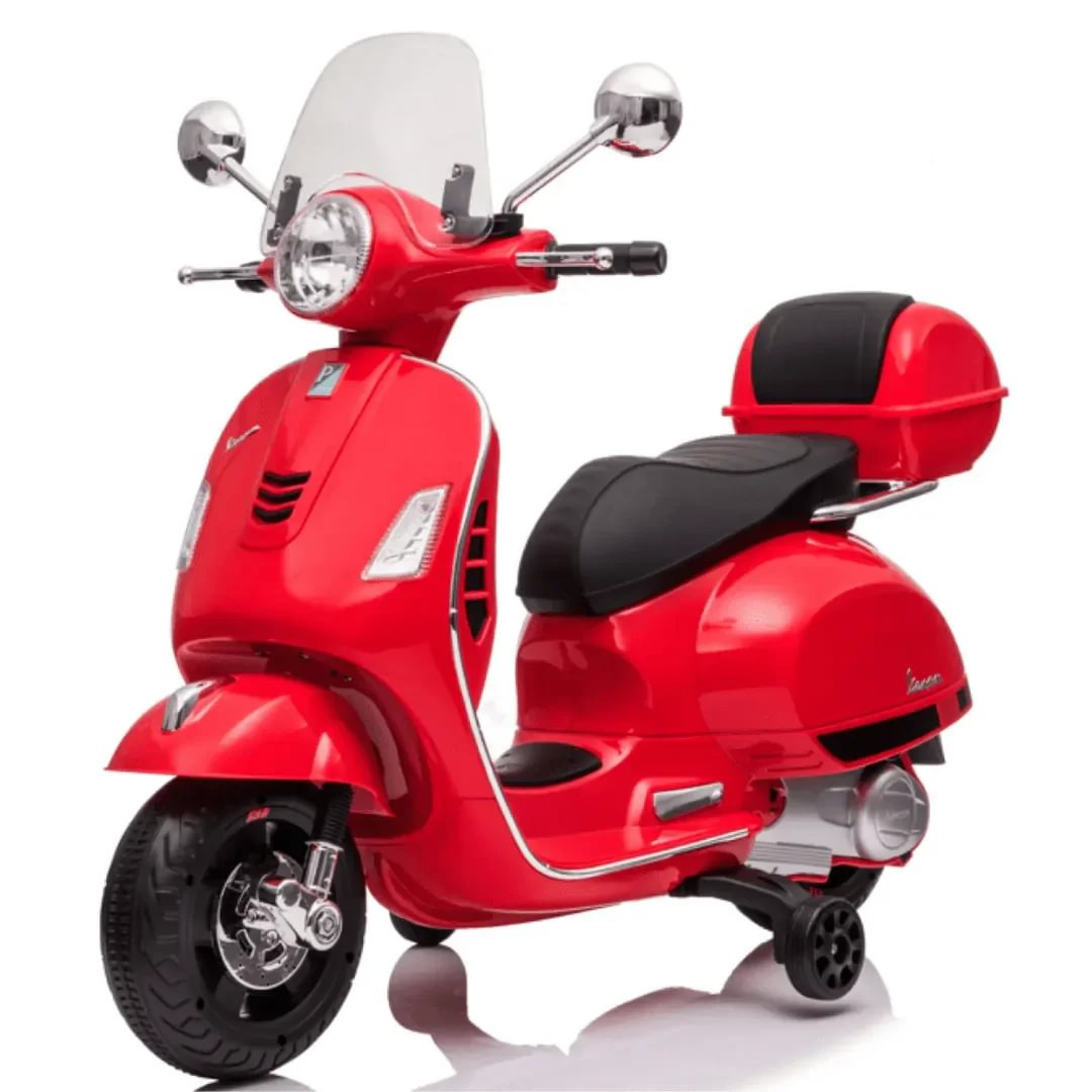 Offers 6V Kids Ride On Vespa Scooter Motorcycle for Toddler