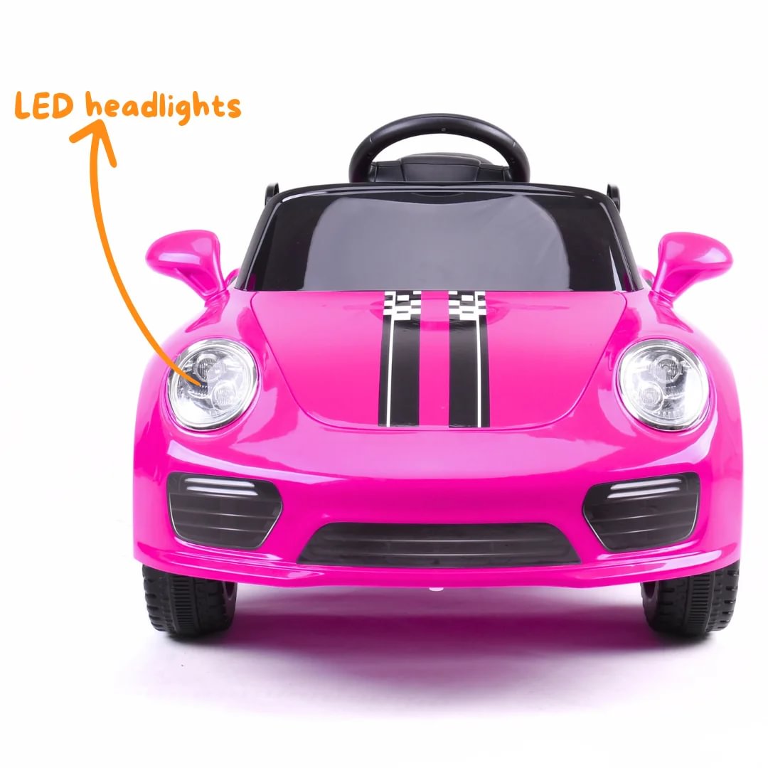 Ride on Kids Car Porsche 911 Style 12V Pink Berghoff toys